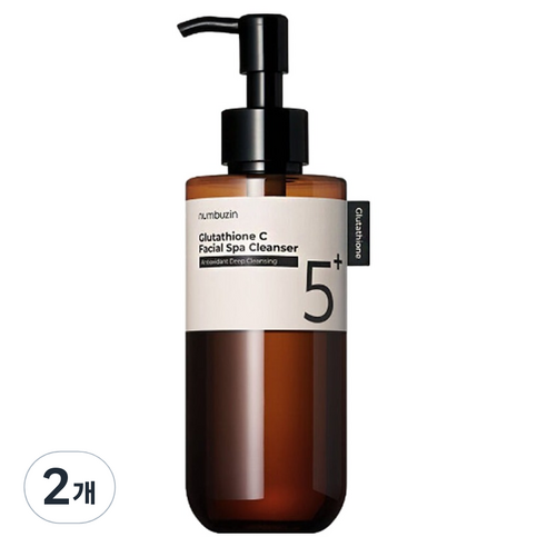 넘버즈인 5번 글루타치온씨 아로마 마사징 딥클렌저, 200ml, 2개