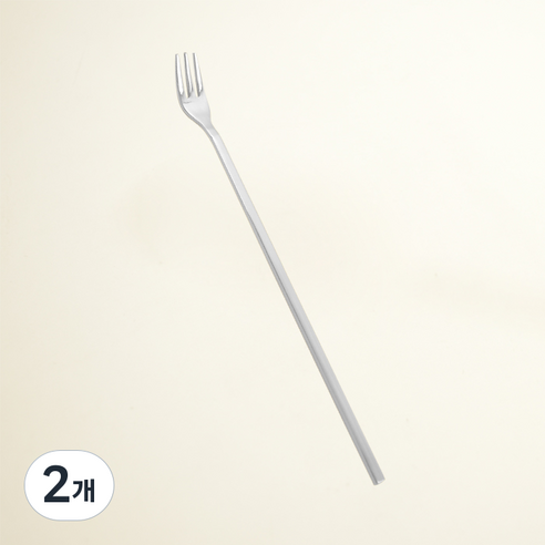 해모 윌리브 국산 304스텐 라르고2 커트러리 티포크 중, 2개, 단품