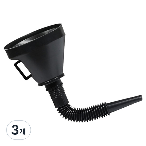 타이드코 오일 깔때기, 블랙, 3개