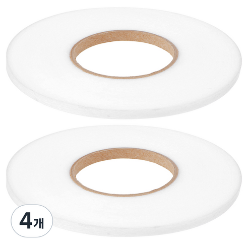 탐사 옷수선 테이프 10mm x 65m, 4개