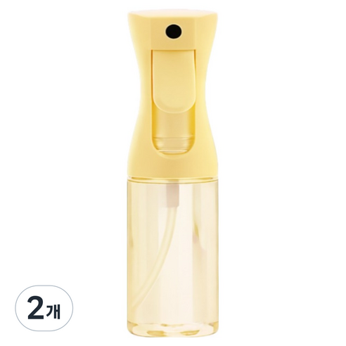 오템 안개 분사 분무기 스프레이 200ml, 노랑, 2개