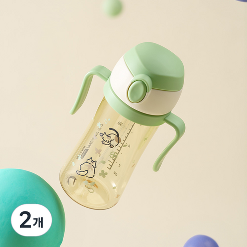 베베픽 유아용 원터치 PPSU 빨대컵