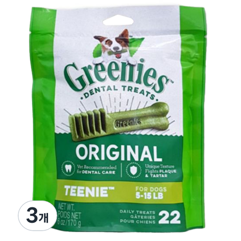 그리니즈 티니, 170g, 3개