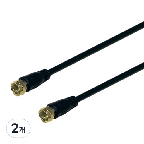 랜스타 고화질TV 안테나케이블, LS-ANT-MMG-15M, 2개
