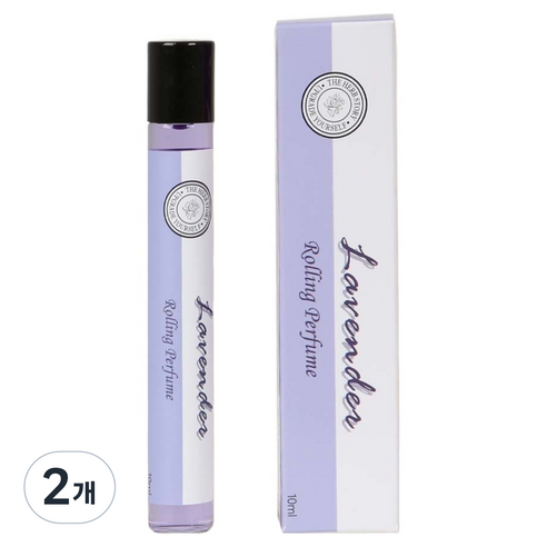 더허브스토리 바르는 롤링향수 라벤더, 10ml, 2개