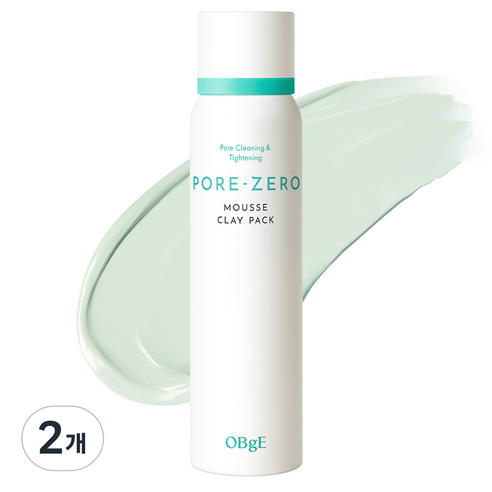 OBge 포어 제로 무스 클레이 팩 솔직 후기 | 실사용자 리뷰 분석 - 상품 이미지 1