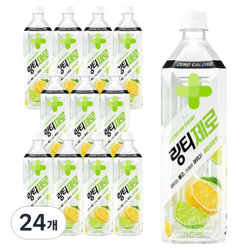 링티 링티제로 레몬라임맛, 1L, 24개