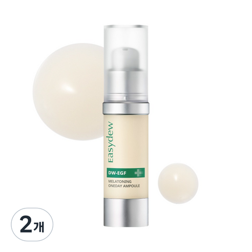 [한가인 PICK!] 이지듀 디더블유 이지에프 멜라토닝 원데이 앰플, 10ml, 2개