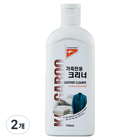 캉가루 가죽전용 크리너, 150ml, 2개