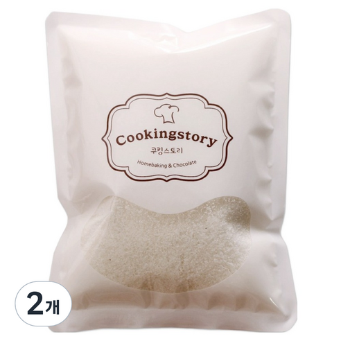 쿠킹스토리 건조 코코넛 분말, 200g, 2개