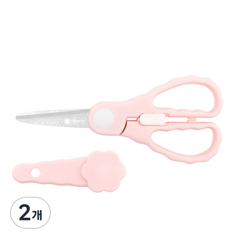 아뻬티 모넬로 세이프티 가위, 핑크, 2개