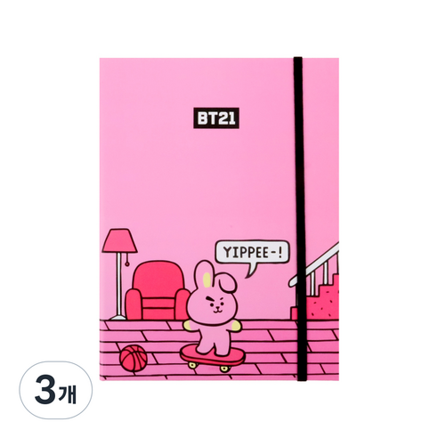 스튜디오에잇 라인프렌즈 BT21 다이어리M, 쿠키, 3개 쿠키, 3개