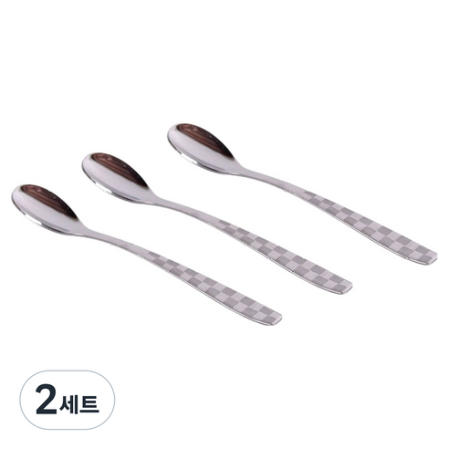 OBOOJA 오부자 스텐 티스푼 3p, 2세트
