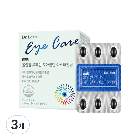 닥터린 올인원 루테인 지아잔틴 아스타잔틴, 3개, 60정