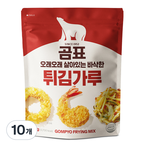 곰표 튀김가루, 10개, 1kg