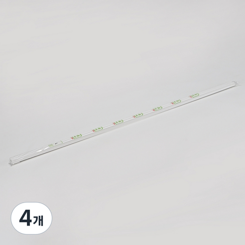 비츠온 사각 몰딩 1호 15mm x 1m, 백색, 4개