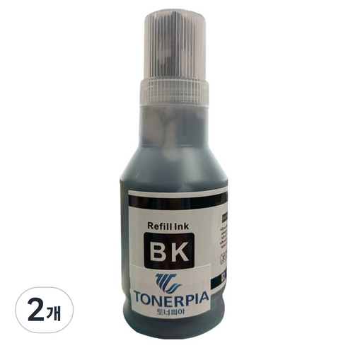 토너피아 캐논 호환잉크 GI-95 BK, 2개, 검정