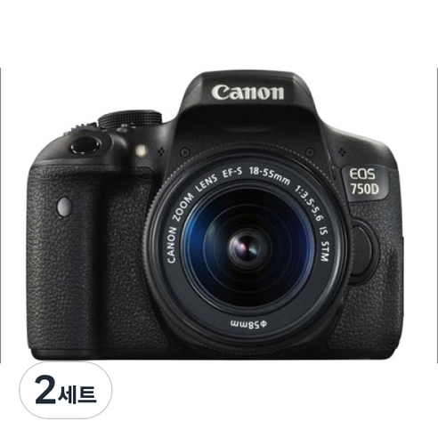 스코코 캐논 EOS 750D용 올레포빅 액정보호필름 2p 세트, 2세트