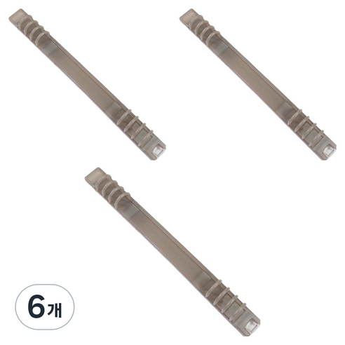 탑피아 노트 악세사리 B5 8공, 그레이, 6개