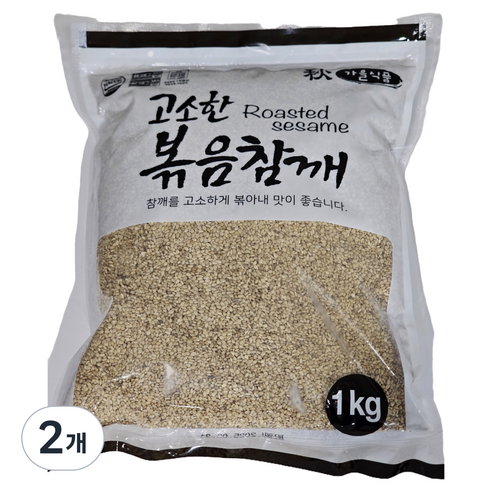볶음참깨, 2개, 1kg