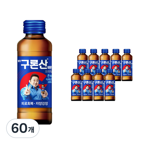 영진구론산 바몬드 오리지날 피로회복제, 150ml, 60개