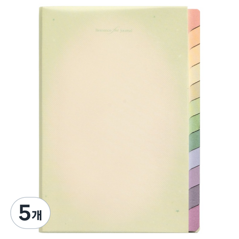 루카랩 로망스 포 저널 만년 다이어리, 멜론 그린, 5개