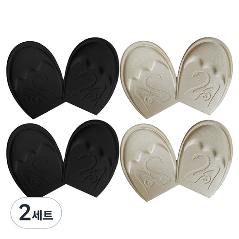 하이퍼플래닛 신발 클 때 사이즈 줄이는 앞꿈치 발바닥 쿠션패드 원형 2종 x 4p 세트