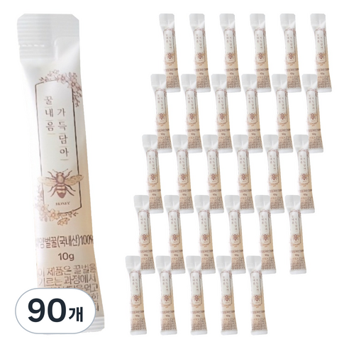 다올스 국내산 꿀딱 스틱 10g, 90개 솔직 후기 | 실사용자 리뷰 분석 - 상품 이미지 1