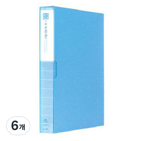 희망 크리어 화일 80매입, 하늘, 6개
