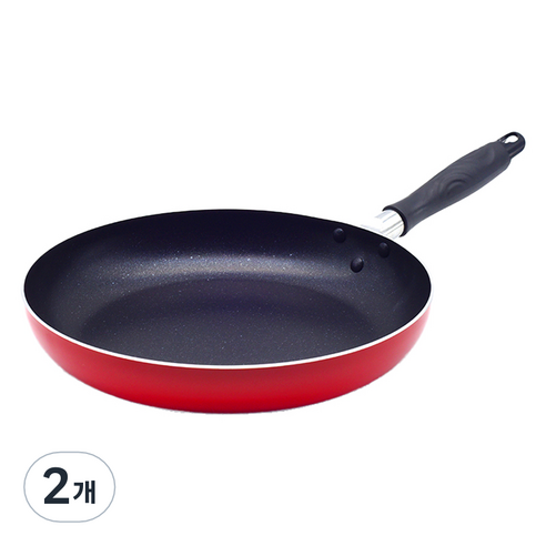 유진 토스코 4중 코팅 베이직 프라이팬, 28cm, 2개