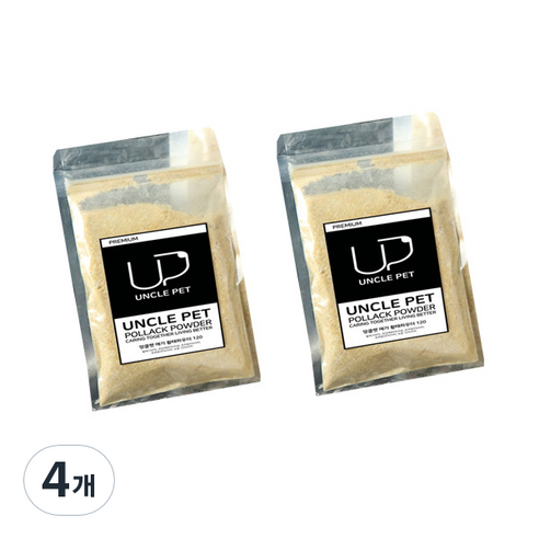 UNCLEPET 전연령용 메가 황태파우더 120 영양사료, 황태, 20g, 4개