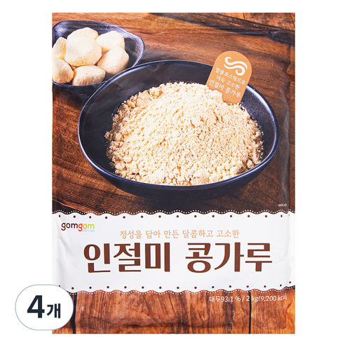 곰곰 인절미콩가루 2kg, 4개 솔직 후기 | 실사용자 리뷰 분석 썸네일