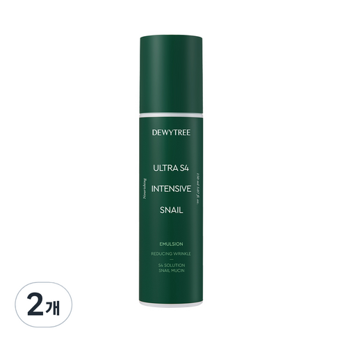 듀이트리 울트라 S4 인텐시브 스네일 에멀전, 150ml, 2개