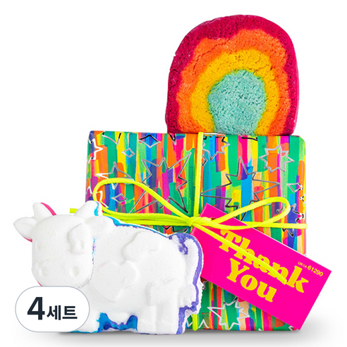 러쉬 땡큐 바디선물세트, 4세트