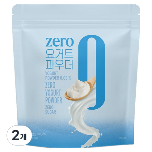네이쳐티 zero 요거트 파우더, 500g, 2개, 1개입
