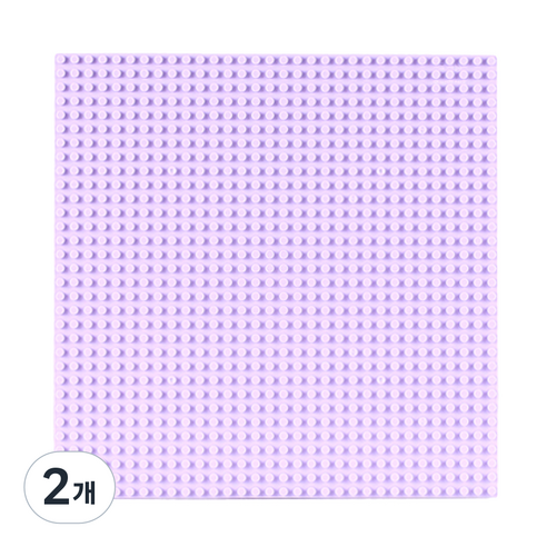 토이다락방 작은블럭용 레고호환 놀이판 32 x 32 칸, 2개