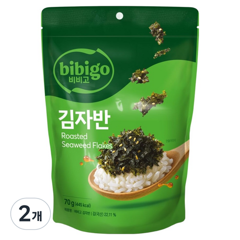 비비고 김자반, 70g, 2개
