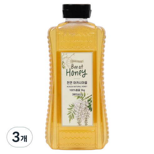 비엣꿀 아카시아 벌꿀 2kg, 3개 솔직 후기 | 실사용자 리뷰 분석 - 상품 이미지 1
