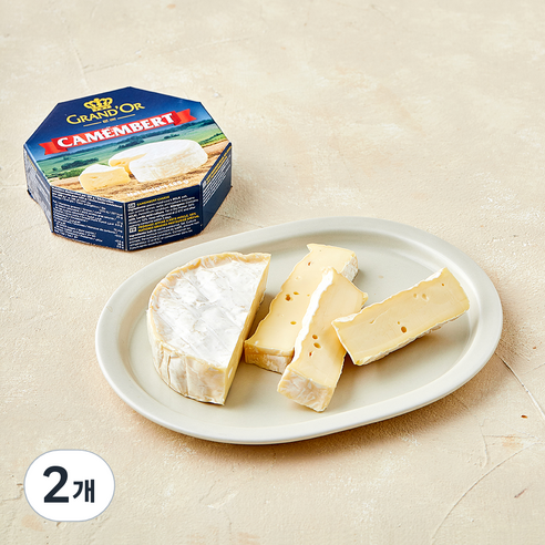 그랑도르 까망베르, 125g, 2개, 1개입