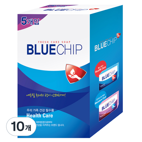블루칩 헬스케어 비누, 100g, 10개