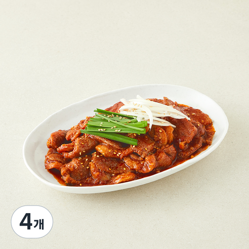 다향 저당 오리주물럭, 400g, 4개