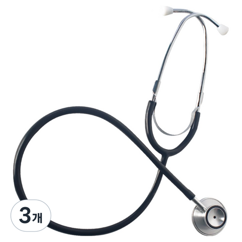 메디위 의료용 간호사용 기계식 양면청진기 WES-30B, 3개