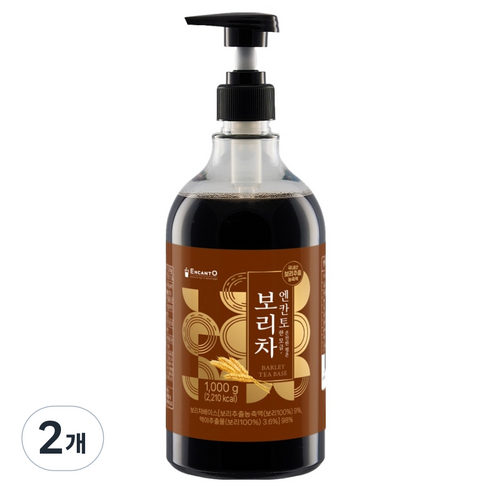 엔칸토 보리차 진액, 1kg, 2개