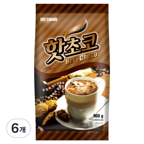 희창 핫초코, 900g, 1개입, 6개