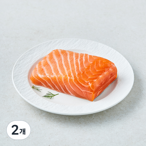 1인용 연어 (냉장), 2개, 120g