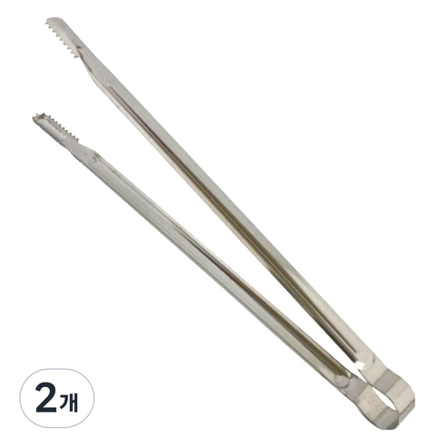 DinnerBell 악어집게 별대 40cm, 실버, 2개