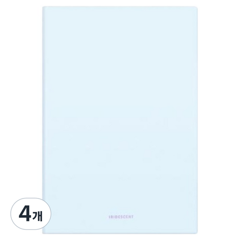델리 파스텔 소프트커버 양장 다이어리 EN140L, 블루, 4개