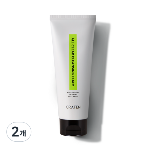 그라펜 올클리어 클렌징 폼, 150ml, 2개