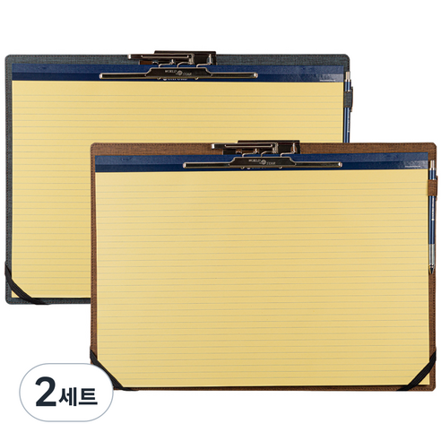 OXFORD 클립보드 프레젠테이션 키트 A3 클립보드 + A3 패드 2종 세트, 랜덤발송, 2세트