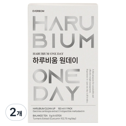 에버바이오 하루비움 원데이, 4회분, 2개